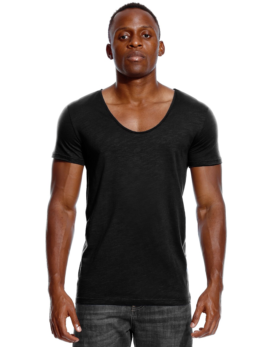 Undershirt Crew Neck - Muỗng Cổ Áo Nam Thấp Cắt