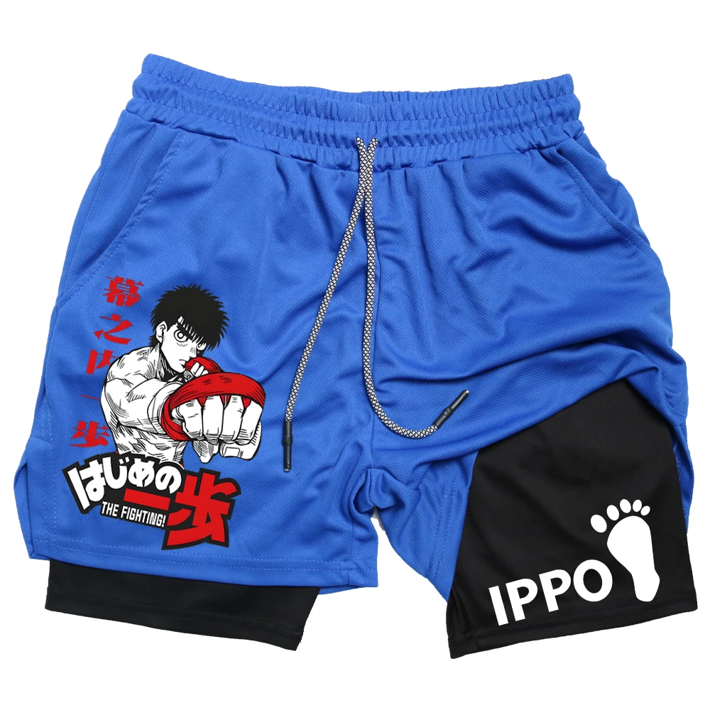 IPPO Anime Gym Shorts Men Boxi - đánh giá và giá Compression Shorts Athletes