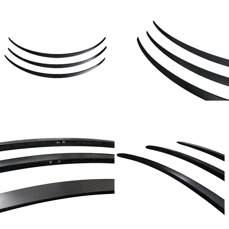 True Carbon Fiber Rear Spoiler - đánh giá và giá Bamboo Fiber Trunk