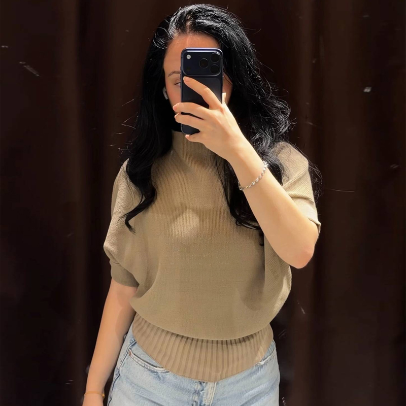 Women's Cropped Ribbed Knitted - đánh giá và giá Tank Top Ribbed