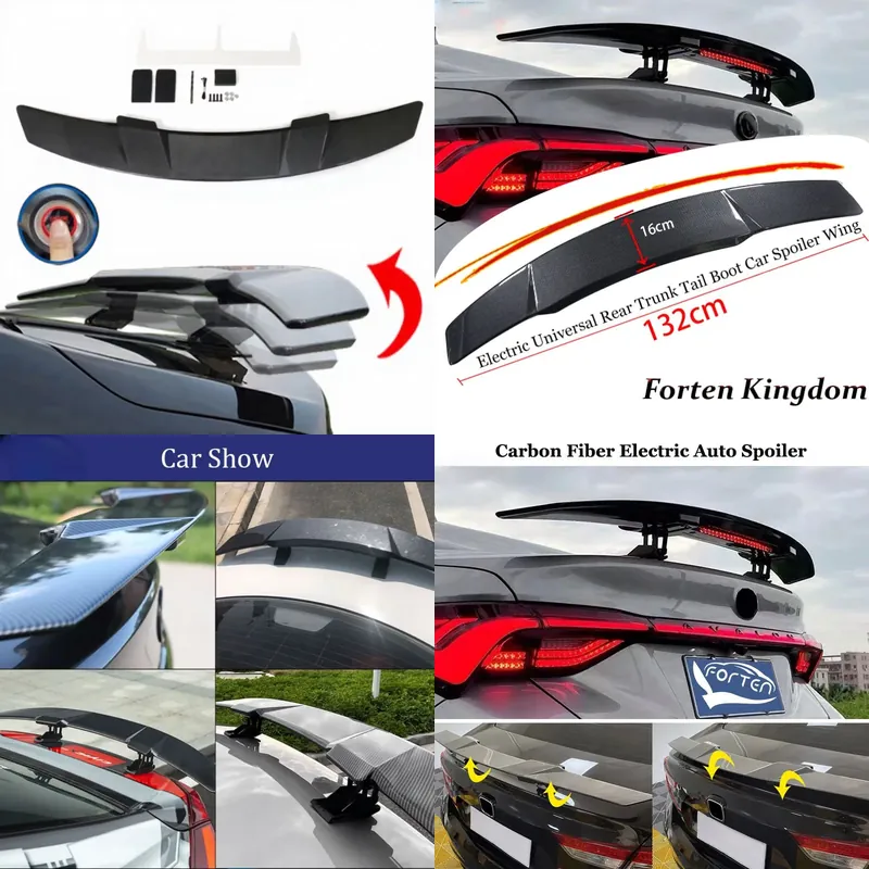 Carbon Fiber Spoiler Automatic - đánh giá và giá Bamboo Fiber Trunk