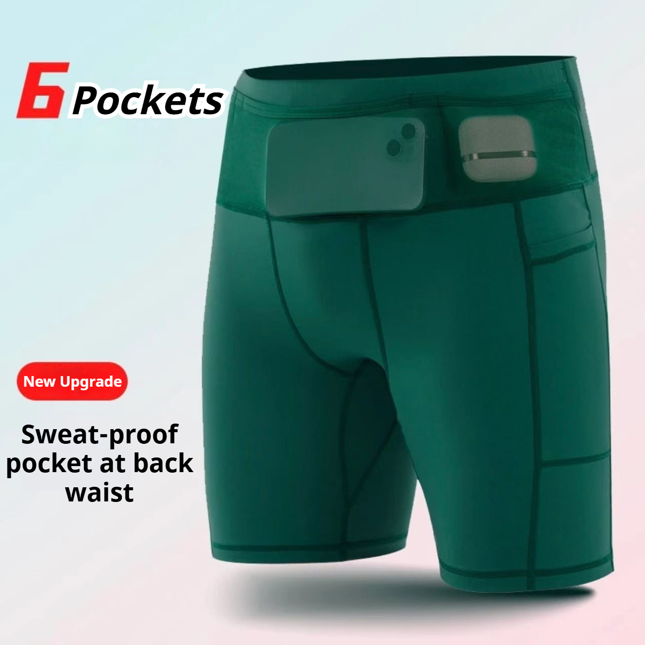 Quần short chạy bộ bó sát, chấ - đánh giá và giá Compression Shorts Athletes
